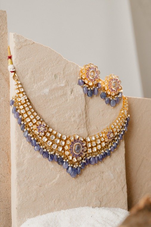 Fine jewellery in soft light, piece 3, Gold Point Jewellers, Surat