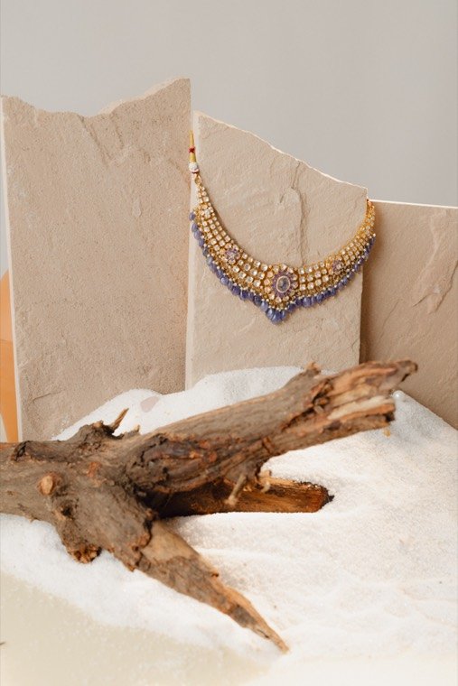 Fine jewellery in soft light, piece 5, Gold Point Jewellers, Surat